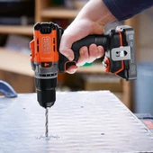 Black&Decker POWERCONNECT Çift Akülü Darbeli Matkap 18V 2x2A BCD383D2XK-QW thumbnail 5