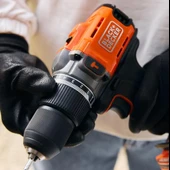 Black&Decker POWERCONNECT Çift Akülü Darbeli Matkap 18V 2x2A BCD383D2XK-QW thumbnail 6