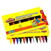 Play-Doh 12 Renk Extra Jumbo Crayon - 1