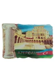 Azerbaycan Temalı Sütun Magnet - 3