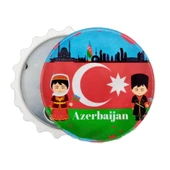 Azerbaycan Temalı Magnet Kapak Açacak thumbnail 3