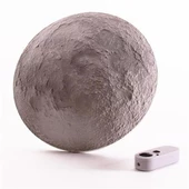 BUFFER® Odamdaki Dekoratif Ay Kumandalı Başucu Çocuk Odası Gece Lambası thumbnail 6