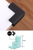 BUFFER® Kauçuk Bebek Çocuk Masa Sehpa Ünite Kenar Köşe Darbe Koruyucu Güvenlik Kiti - 2