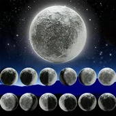 BUFFER® Odamdaki Dekoratif Ay Kumandalı Başucu Çocuk Odası Gece Lambası thumbnail 4