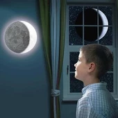 BUFFER® Odamdaki Dekoratif Ay Kumandalı Başucu Çocuk Odası Gece Lambası thumbnail 7