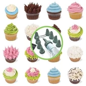 BUFFER® 9 Başlıklı Pasta Süsleme Krema Torbası Dekoratif Kek Krema Poşeti - 4