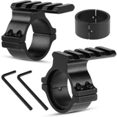 25.4/30 Mm Reddot Fener Taktik Işık Montajı Yedek Lazerler Için Üst Ray 1 Adet - 1