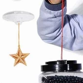 BUFFER® 20 Adet Şeffaf Yuvarlak 3 Cm Çaplı Güçlü Disk Yapışkanlar - 4