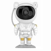 BUFFER® Uzaktan Kumandalı ve Zamanlayıcılı Farklı Renk Işık Modlu Astranot Projektör Gece Lambası thumbnail 2