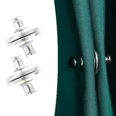 BUFFER®  Perde ve Kumaş Tutturma Mıknatısı 2 Adet - 1