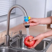 BUFFER® 6 Katmanlı Musluk Ucu Filtreli Su Tasarruflu Hijjenik Musluk Başlığı - 4