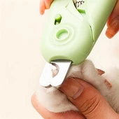 BUFFER® Evcil Hayvanlar İçin Ledli Törpü Detaylı Tırnak Çakısı Makası - 4