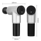 BUFFER® 6 Farklı Seviyeli Titreşimli 4 Farklı Başlıklı Büyük Boy Masaj Tabancası - 3