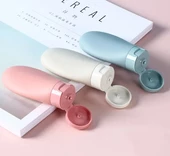 Seyahat Tipi Doldurulabilir Krem Şampuan Kutusu 3 lü Set thumbnail 1