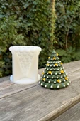 Noel Pırıltısı Ağacı Silikon Mum Kalıbı - 3