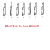 Bistüri Ucu No 11 - Neşter - 100 Adet - 1