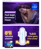 Orkid Platinum Hijyenik Ped Gece Extra 14 Adet Süper Ekonomik Pk - 6