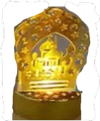 Ayaklı Led Işık Gold Renk Gün Işığı MZ6200-234 - 1