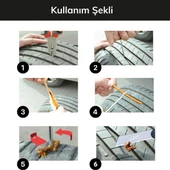 6 Parça Araba Motosiklet Otomobil Bisiklet Lastik Tamir Kiti Araç Bakım Seti (4549) - 6