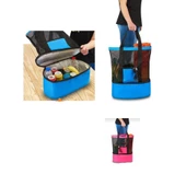 SOĞUK SICAK FİLELİ TERMOS ÇANTA KAMP PLAJ PİKNİK (4549) - 1