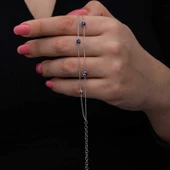 Gümüş Nazar Kadın Bileklik - 1