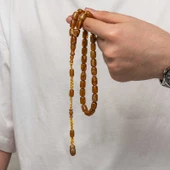 Sıkma Kehribar Tesbih - 4