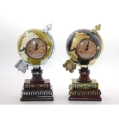 Polyester Saatli Dünya Küre - 1