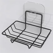 BUFFER® Kendiliğinden Yapışkanlı Dekoratif Tekli Sabunluk Siyah - 2