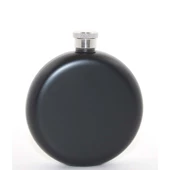 Paslanmaz Çelik Yuvarlak 5 Oz Tekli Matara - 2