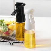 BUFFER®  Çok Amaçlı Cam Şişe Püskürtmeli Dağıtıcı Yağdanlık Limonluk Sirke Sosluk Spreyi Siyah - 3