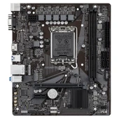 GIGABYTE H610M H V2 DDR5 5600Mhz(OC) HDMI M.2 mATX 1700p - 1