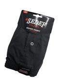 3 Adet Sedef Yıldızı Erkek Penye Boxer Düz Renk Boxer - 3