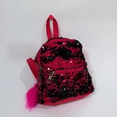 Fiyra crn Fuşya Pullu Kız Çocuk Sırt Çantası (16cmx20cmx10cm) thumbnail 7