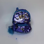 Fiyra crn Bebe Mavi Pullu Kız Çocuk Sırt Çantası (16cmx20cmx10cm) - 7