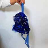 Fiyra crn Saks Pullu Kız Çocuk Sırt Çantası (16cmx20cmx10cm) thumbnail 4