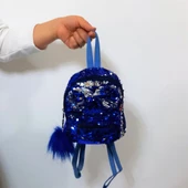 Fiyra crn Saks Pullu Kız Çocuk Sırt Çantası (16cmx20cmx10cm) thumbnail 3