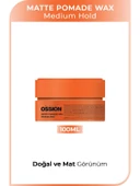 morfose Medium Hold Pomade Krem Mat Wax 100 ml Turuncu - 2