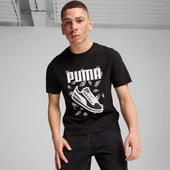 Puma Graphics Tee Siyah Erkek Tişört - 683209 01 - 1