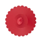 Toz Geçirmez Ve Isı Koruyucu Bardak Kapağı, Çilek Figürlü Silikon Bardak Kapağı - 8