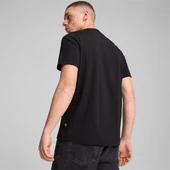 Puma Graphics Tee Siyah Erkek Tişört - 683209 01 - 2