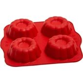 SİLİCOLİFE 4'LÜ YONCA KEK KALIBI thumbnail 2