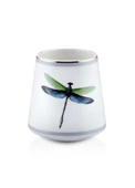 The Mia Dragonfly Green Porselen Kupa KPA0234 180 cc - 1