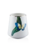 The Mia Folium Blue Porselen Kupa KPA0235 180 cc - 1