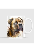 Cane Corso Köpekli Kupa (Çift Taraflı) Canlı Renkler Kaliteli Kupa Baskı - 1
