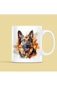 Alman Çoban Köpeği, Alman Kurdu Kupa Canlı Renkler, Kaliteli Kupa Baskı - 1