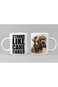 Cane Corso Köpekli Kupa (Çift Taraflı) Canlı Renkler Kaliteli Kupa Baskı - 3