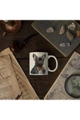 French Bulldog Köpekli Kupa Canlı Renkler Kupa Baskı (İSİM YAZDIRABİLİRSİNİZ) - 2
