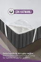 Mikro Dört Köşe Lastikli Sıvı Geçirmez Yatak Alezi 200x200cm - 2