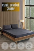 Soft Cotton Çift Kişilik Lastikli Çarşaf Takımı 180x200 cm + 2 adet Yastık Kılıfı 50x70 cm - 1