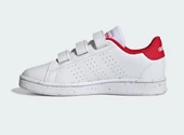 adidas ADVANTAGE CF C Beyaz Çocuk Cırtlı Spor Ayakkabı H06212 - 4